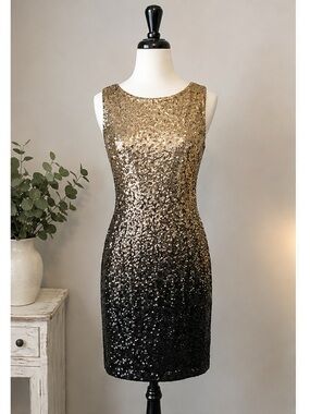premier amour womens halter sleeveless sequin sheath dress | Dresses | Premier Amour Belted Midi Size V neck
